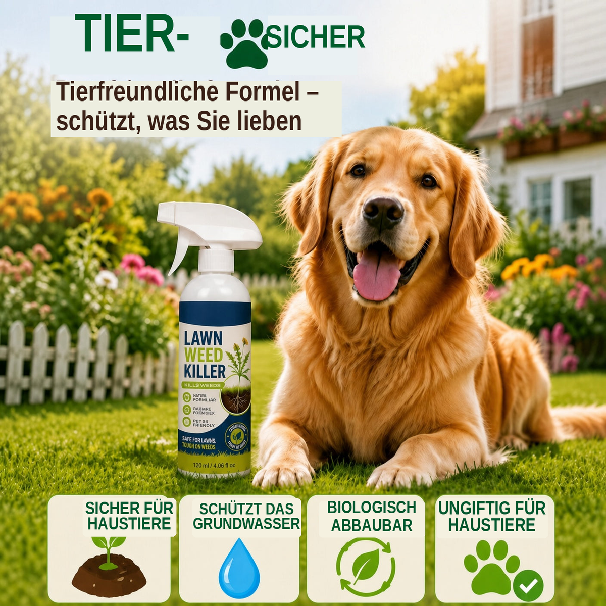 💯 ⚡ [Einfaches und stressfreies Unkrautjäten im Garten] Unkrautvernichter für den Hausgebrauch