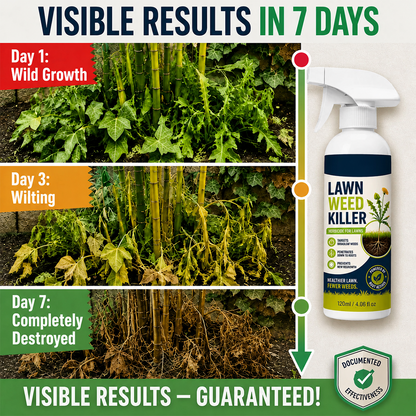 💯  [Easy and stress-free weeding in the garden] Herbicide for domestic use