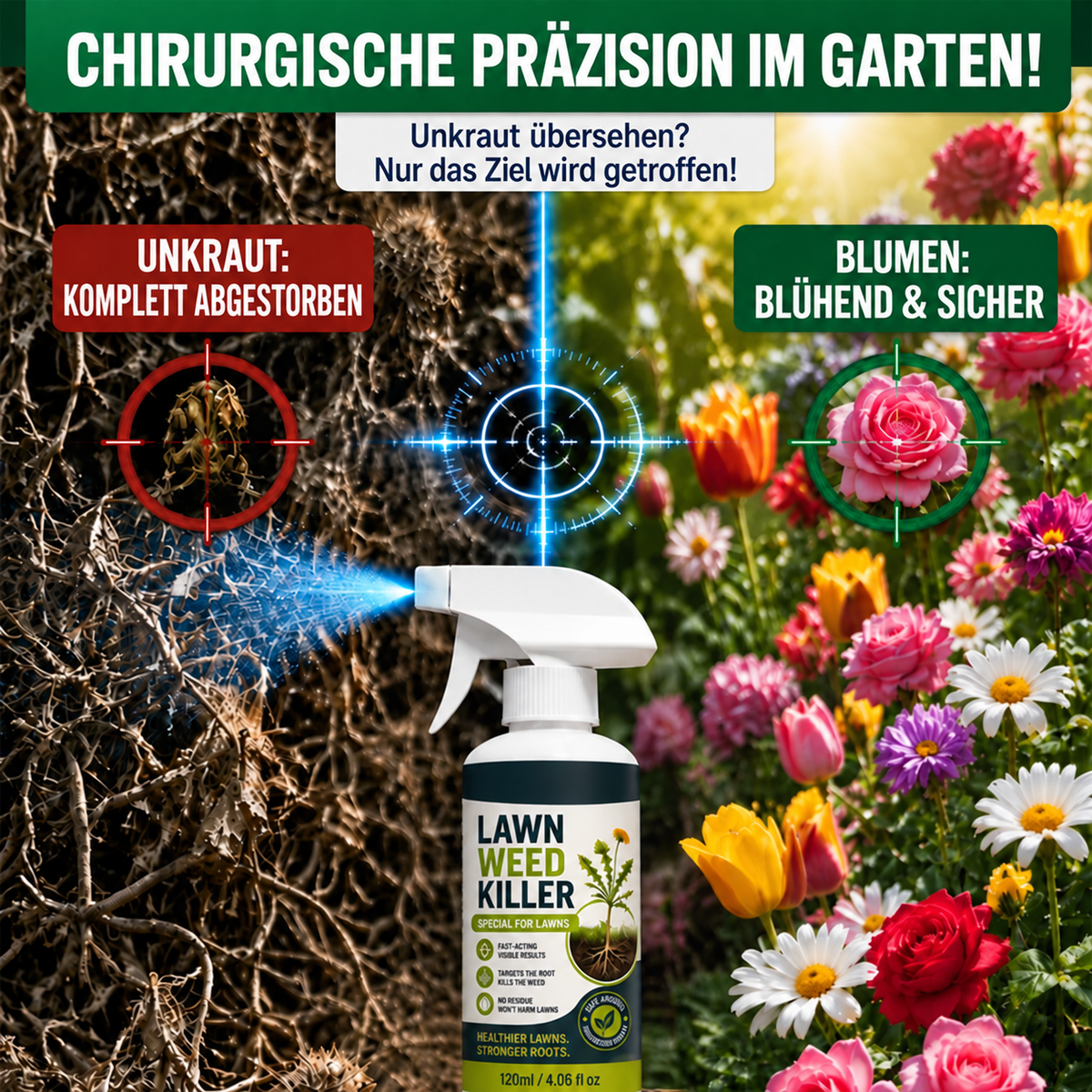 💯 ⚡ [Einfaches und stressfreies Unkrautjäten im Garten] Unkrautvernichter für den Hausgebrauch