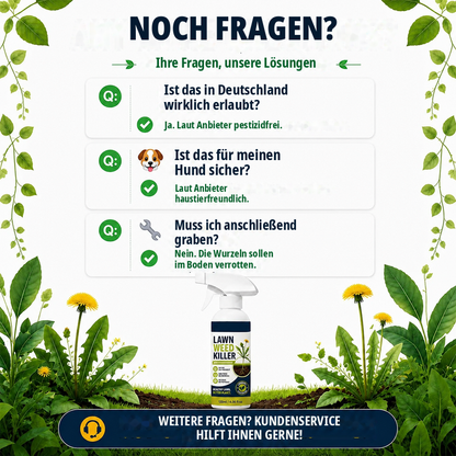 💯 ⚡ [Easy and stress-free weeding in the garden] Herbicide for domestic use