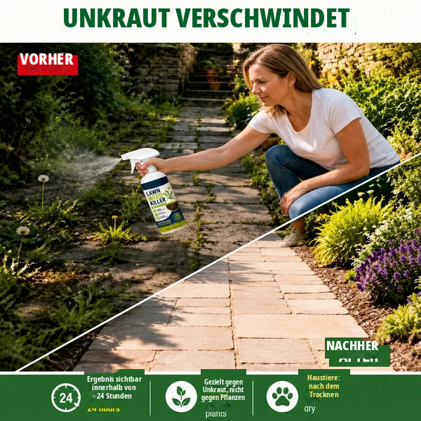 💯 ⚡ [Easy and stress-free weeding in the garden] Herbicide for domestic use